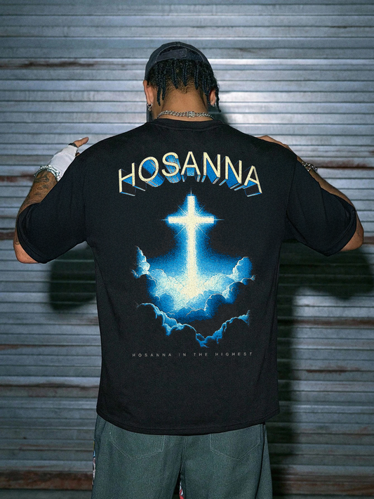 Hosanna In The Highest Printed Men's T-shirt