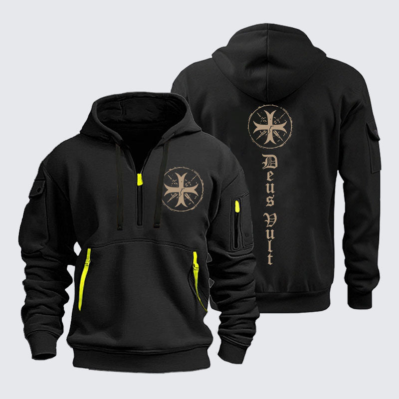 Zipper Hoodies - Deus Vult