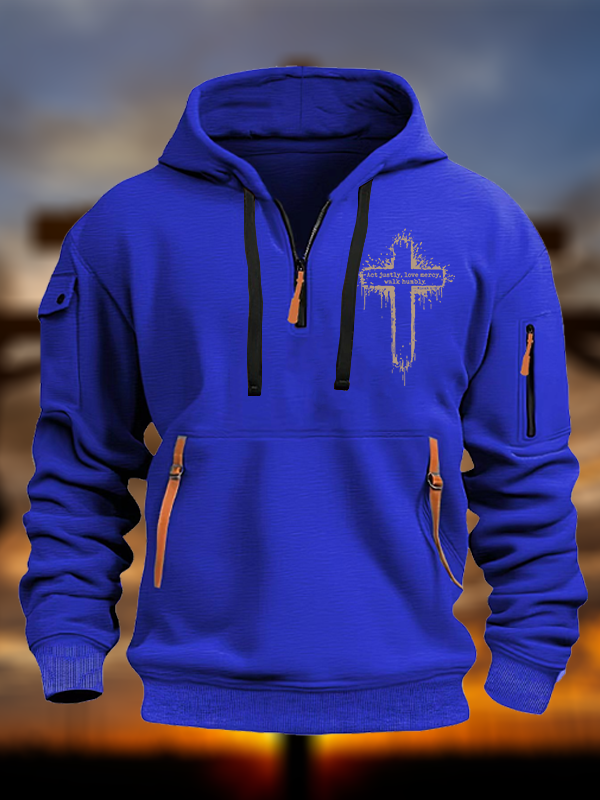 Micah 6:8  Jesus God Christian Zipper Hoodies