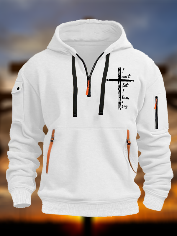 I Can't But I Know A Guy Jesus God Christian Zipper Hoodies