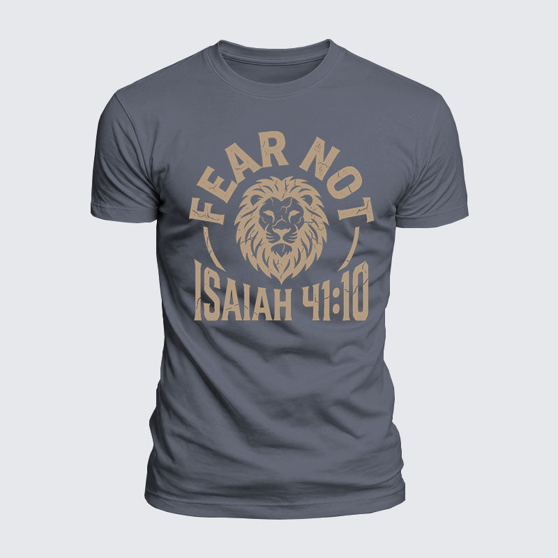 Luxe Mercerized Cotton Tee - Fear Not Isaiah 41:10