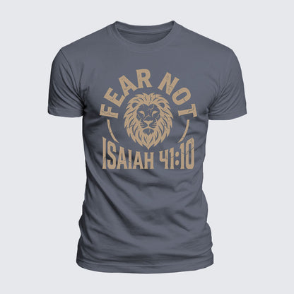 Luxe Mercerized Cotton Tee - Fear Not Isaiah 41:10