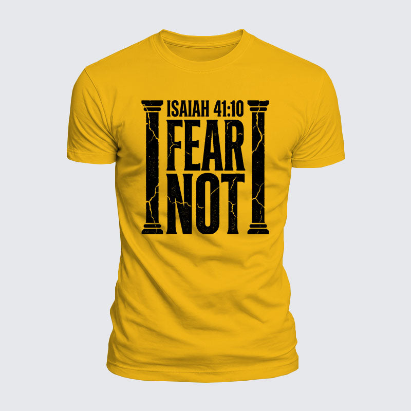 Luxe Mercerized Cotton Tee - Fear Not Isaiah 41:10