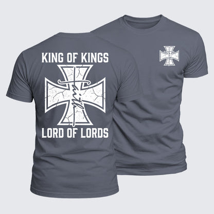 Luxe Mercerized Cotton Tee - King Of Kings Lord Of Lords