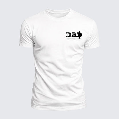Luxe Mercerized Cotton Tee - Dad-Leader Protector Man Of God