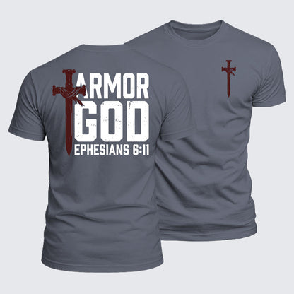 Luxe Mercerized Cotton Tee - Armor Of God
