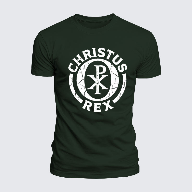 Luxe Mercerized Cotton Tee - Ave Christus Rex