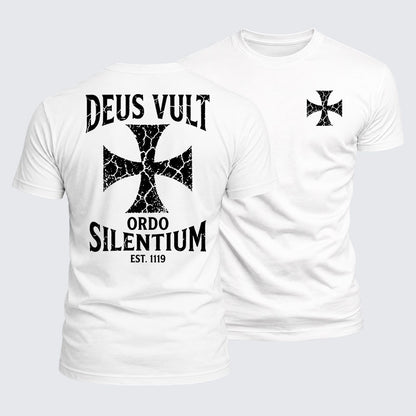 Luxe Mercerized Cotton Tee - Deus Vult