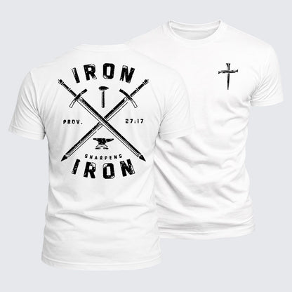 Luxe Mercerized Cotton Tee - Iron Sharpens Iron