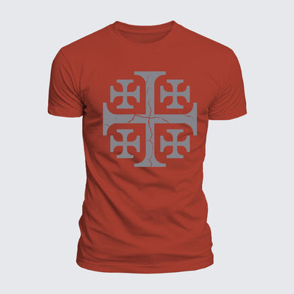 Luxe Mercerized Cotton Tee - Deus Vult