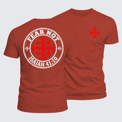 Luxe Mercerized Cotton Tee - Fear Not Isaiah 41:10