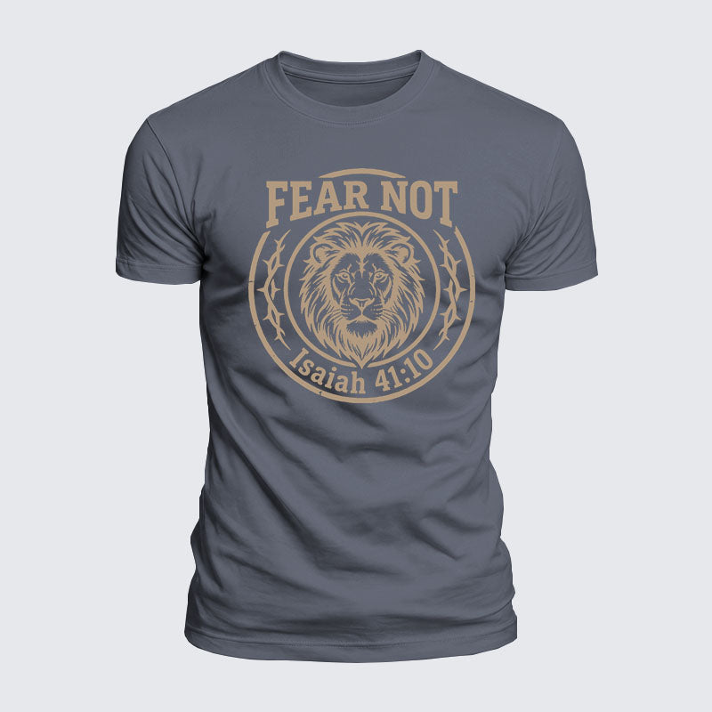 Luxe Mercerized Cotton Tee - Fear Not Isaiah 41:10