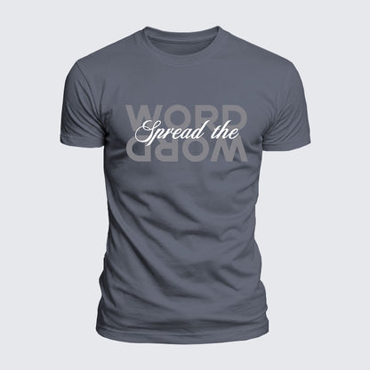Luxe Mercerized Cotton Tee - Spread The Word