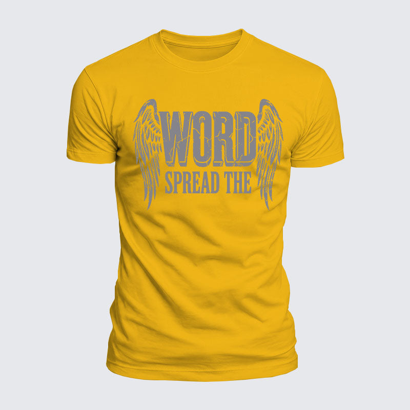 Luxe Mercerized Cotton Tee - Spread The Word