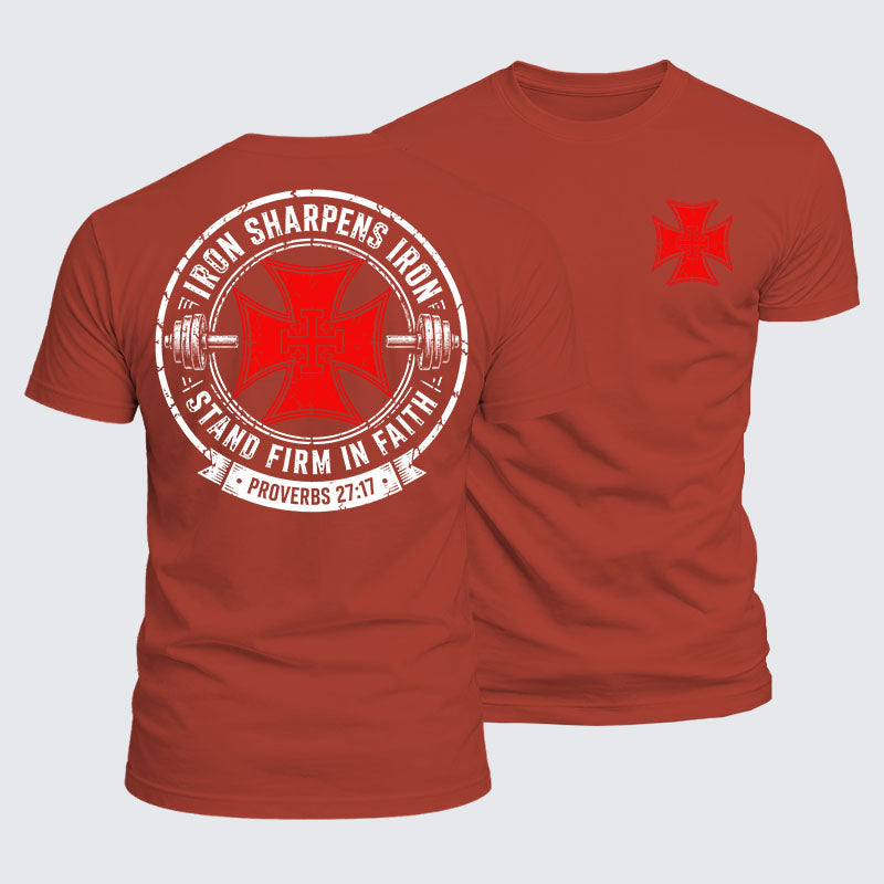 Luxe Mercerized Cotton Tee -  Iron Sharpens Iron