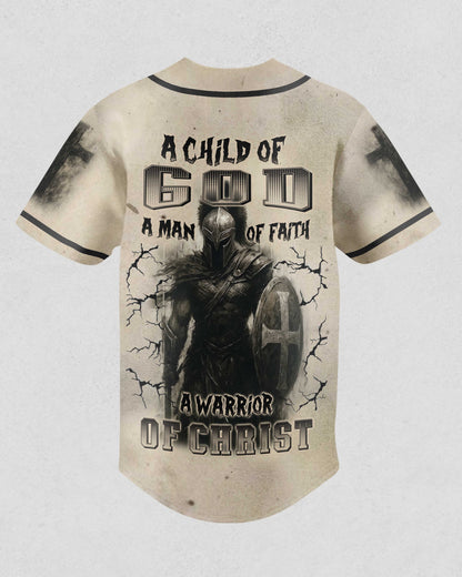 A Child Of God A Man Of Faith A Warrior Of Christ T-Shirt