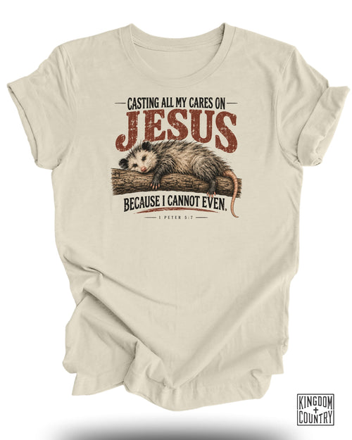 Casting All My Cares on Jesus T-Shirt