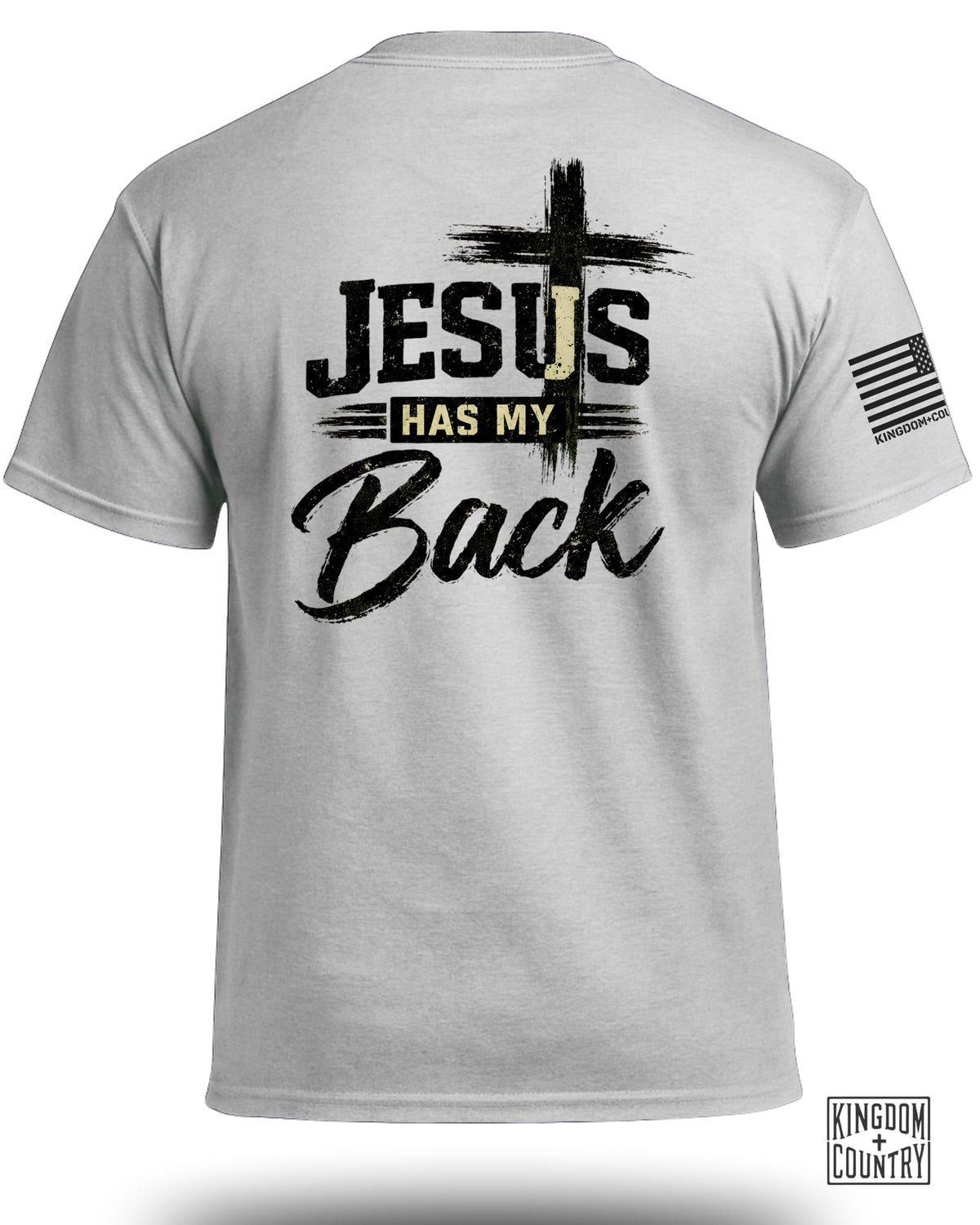 Jesus Has My Back Christian T-Shirt