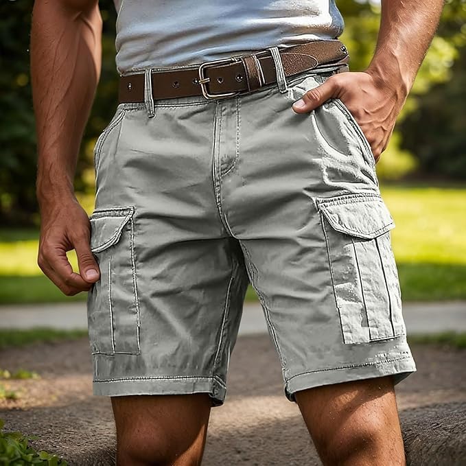 Manlyflex™ Cargo Shorts for Daily Casual Use