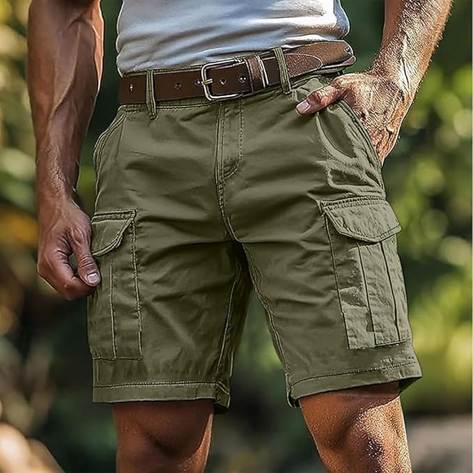 Manlyflex™ Cargo Shorts for Daily Casual Use