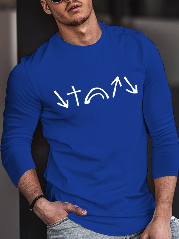 He came, he died, he rose again, he ascended, he is coming again  Cotton Long Sleeve T-Shirt