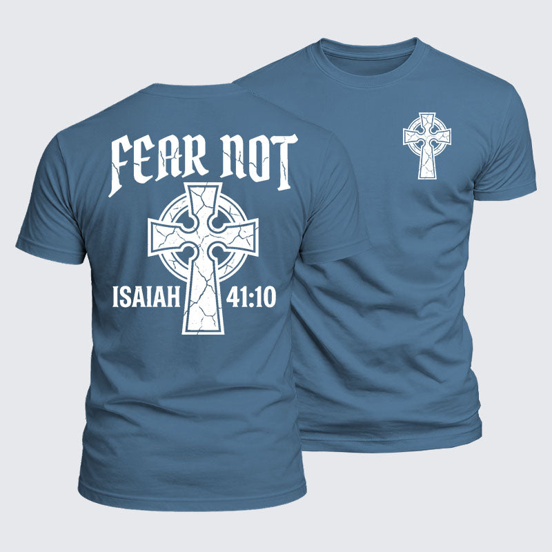 Luxe Mercerized Cotton Tee - Fear Not Isaiah 41:10