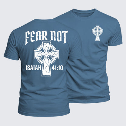 Luxe Mercerized Cotton Tee - Fear Not Isaiah 41:10