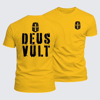 Luxe Mercerized Cotton Tee - Deus Vult