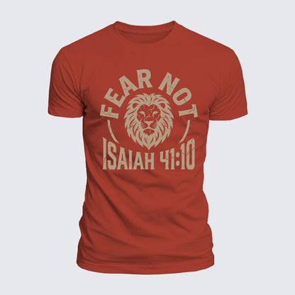 Luxe Mercerized Cotton Tee - Fear Not Isaiah 41:10