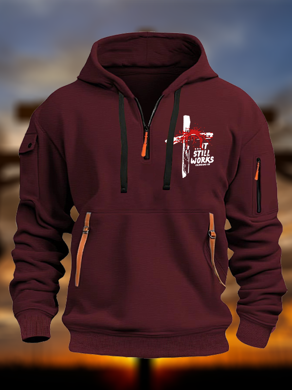 Faith In The Blood Of Jesus Jesus God Christian Zipper Hoodies