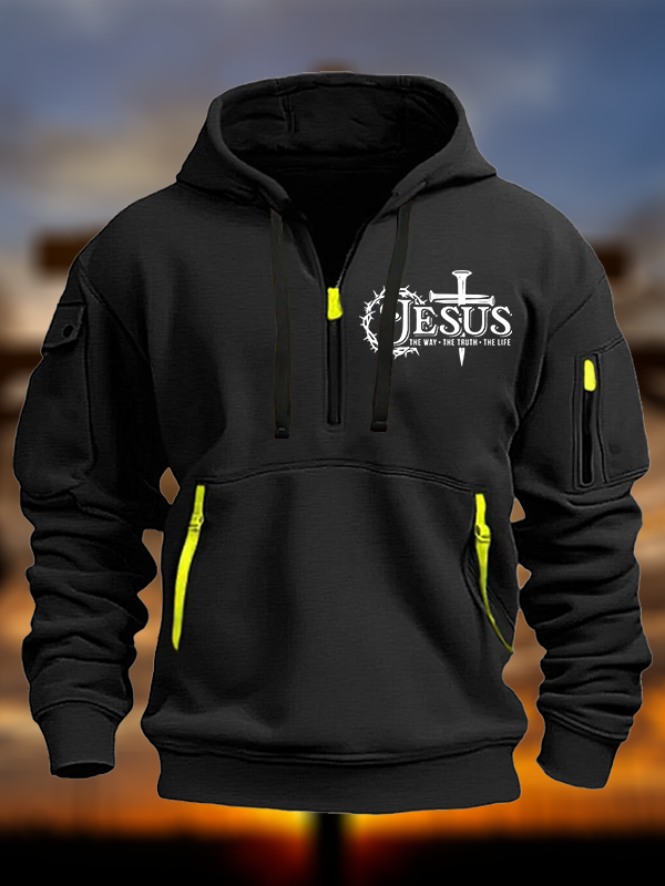 Jesus The Way The Truth The Life Jesus God Christian Zipper Hoodies