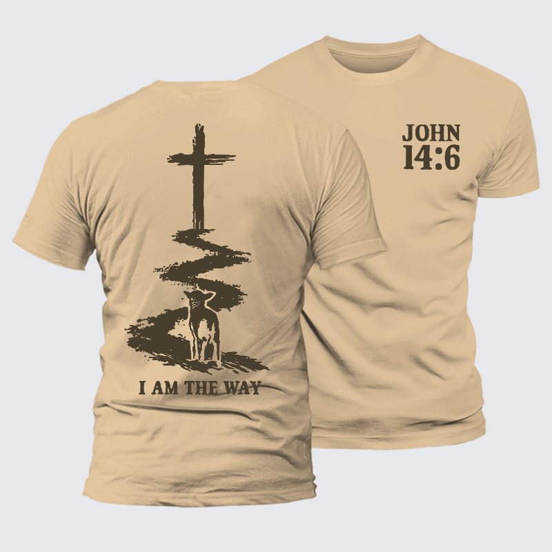 Luxe Mercerized Cotton Tee - I Am The Way