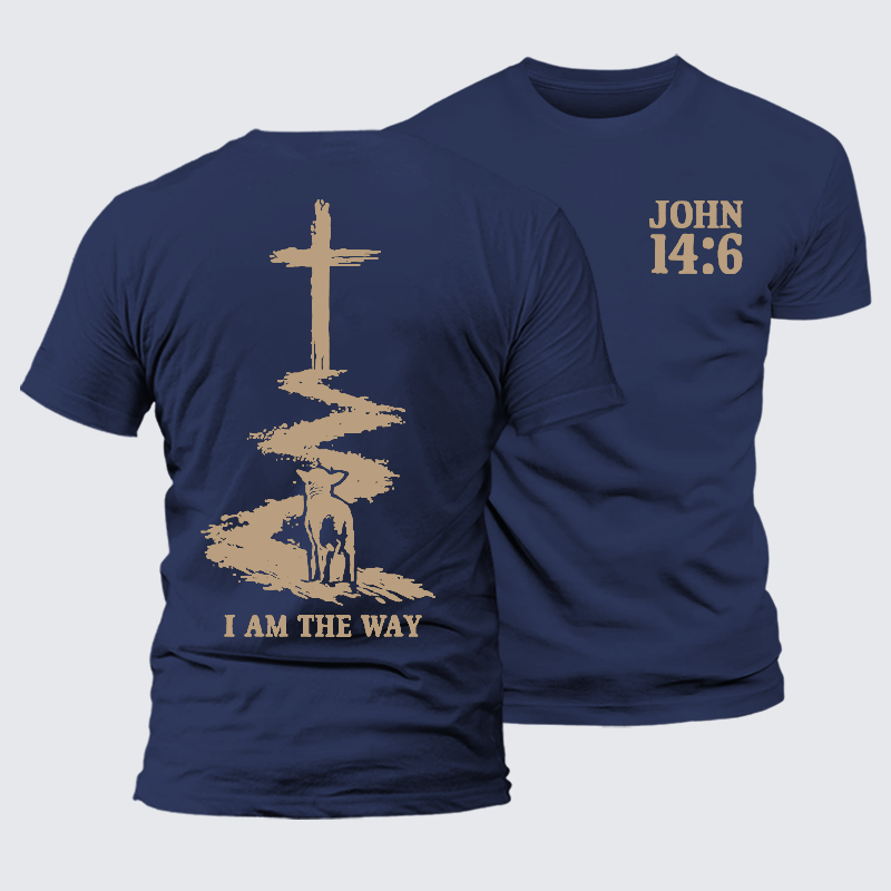 Luxe Mercerized Cotton Tee - I Am The Way