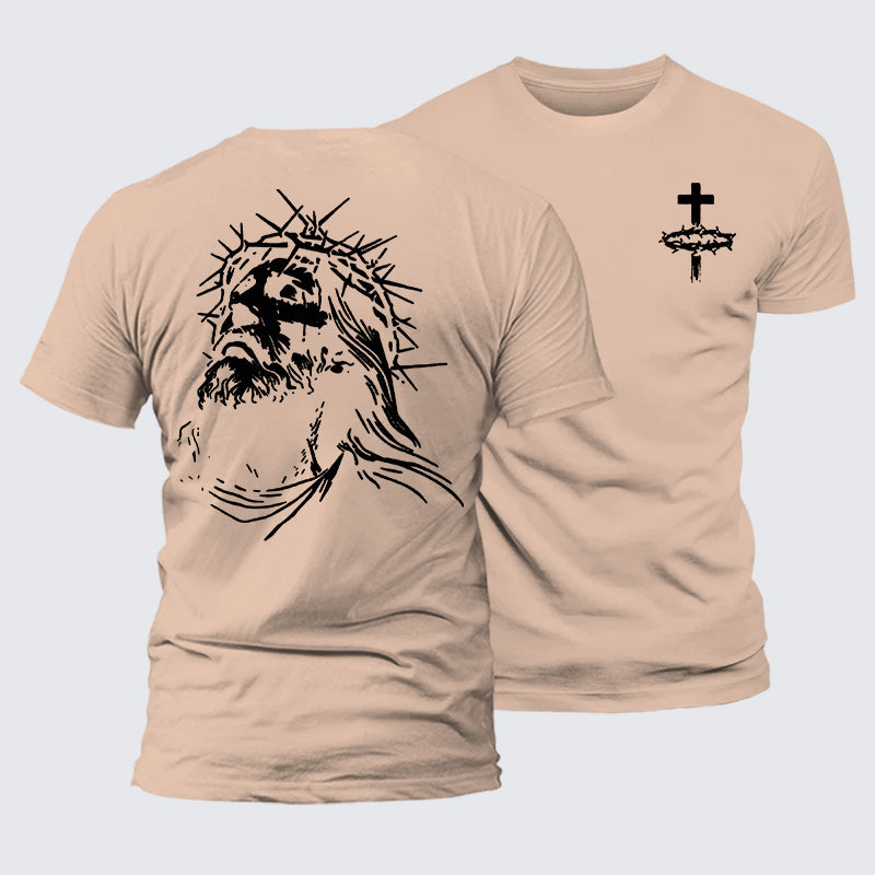 Luxe Mercerized Cotton Tee - Vintage Crown of Thorns
