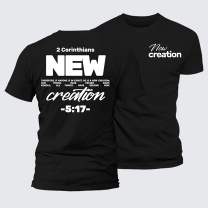 Luxe Mercerized Cotton Tee - New Creation