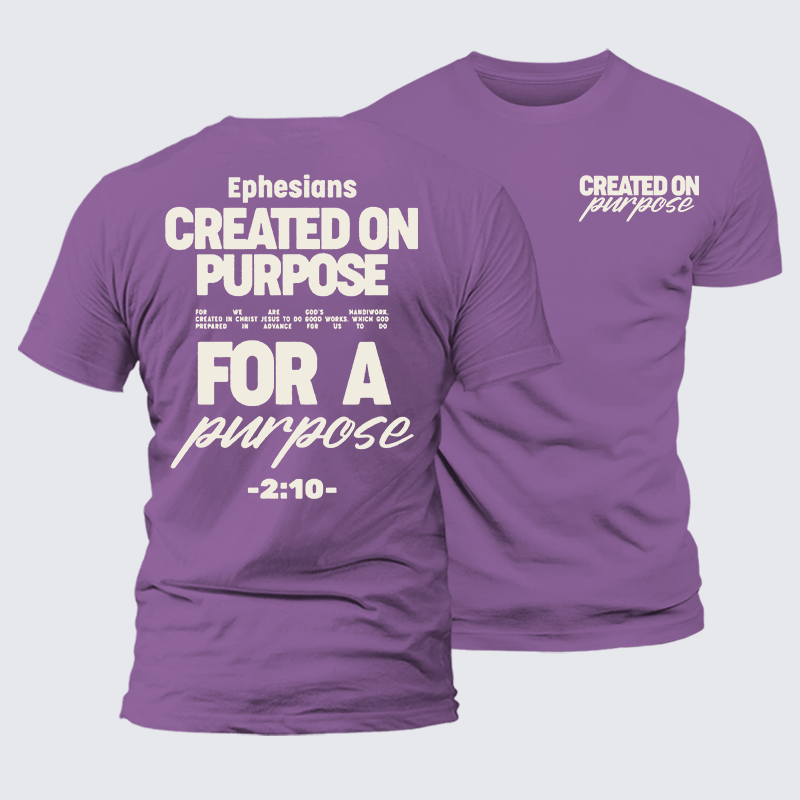 Luxe Mercerized Cotton Tee - Created On Purpose