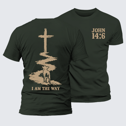 Luxe Mercerized Cotton Tee - I Am The Way
