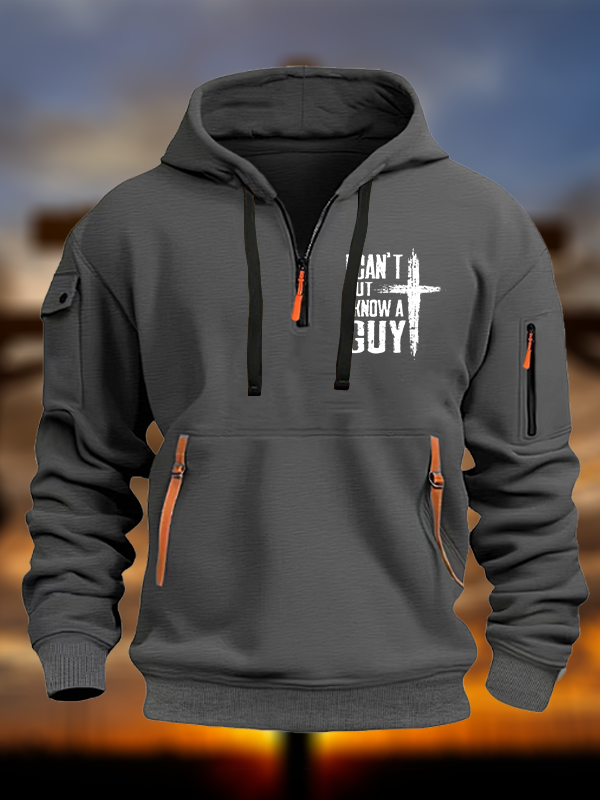 I Can't But I Know A Guy Jesus God Christian Zipper Hoodies