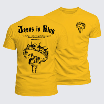 Luxe Mercerized Cotton Tee - Jesus is King
