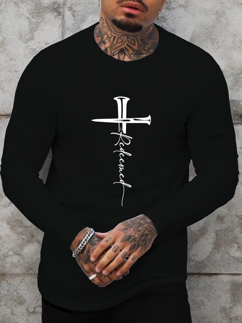 Cross Redeemed Long Sleeve T-Shirt