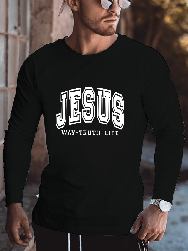 Jesus The Way Long Sleeve T-Shirt