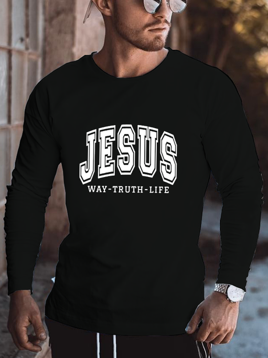 Jesus The Way Long Sleeve T-Shirt