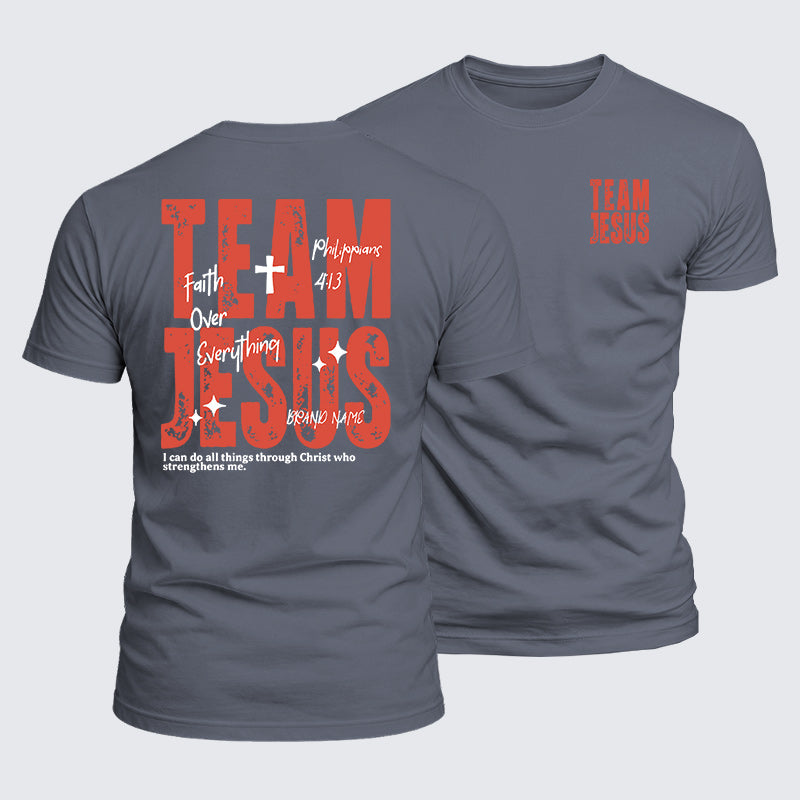 Luxe Mercerized Cotton Tee - Team Jesus