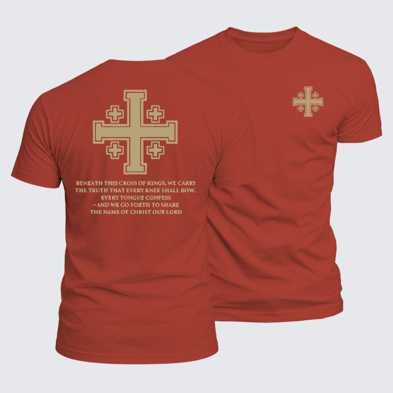 Luxe Mercerized Cotton Tee - Cross of Kings