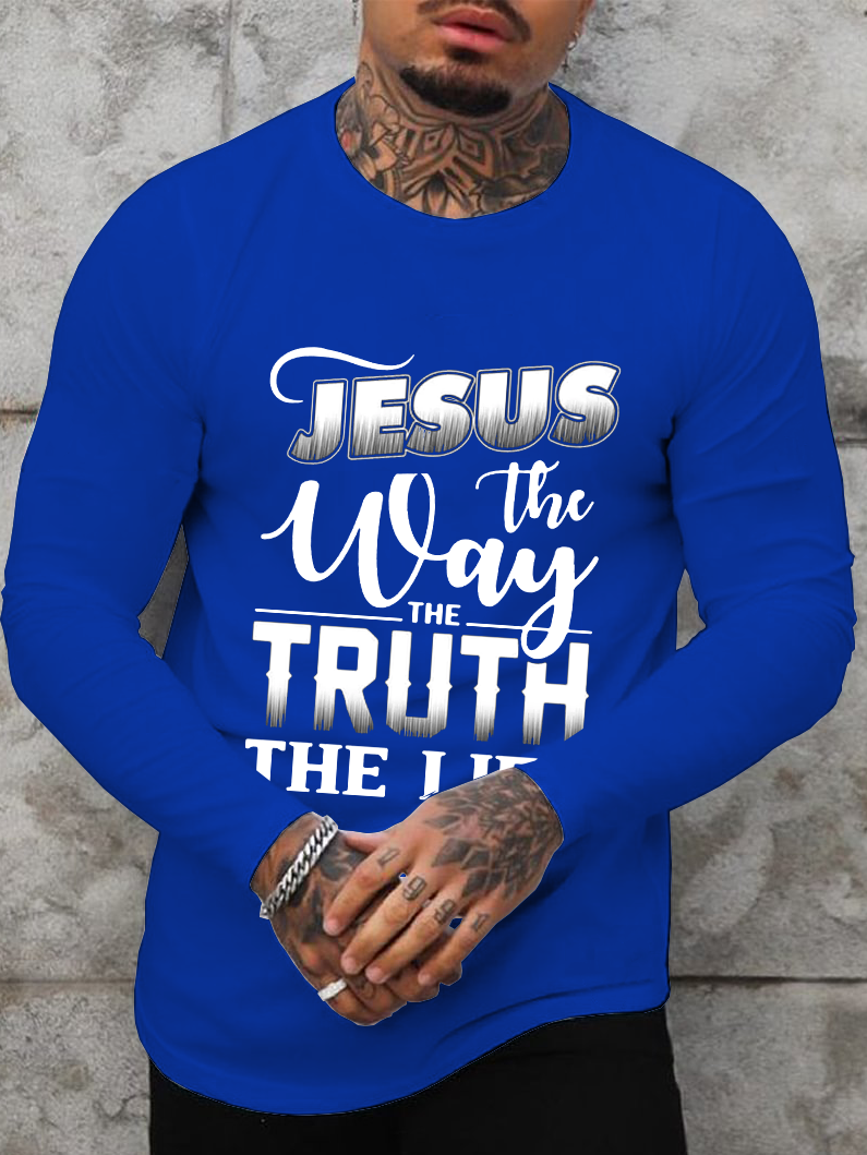 Jesus The Way The Truth The Life Long Sleeve T-Shirt