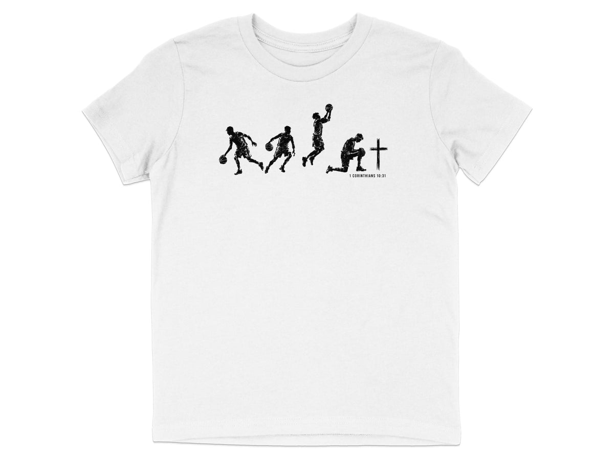 Basketball Faith Journey Youth T-Shirt