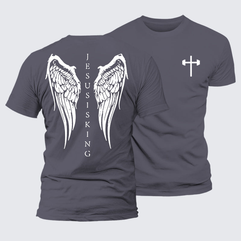 Luxe Mercerized Cotton Tee - Jesus Is King