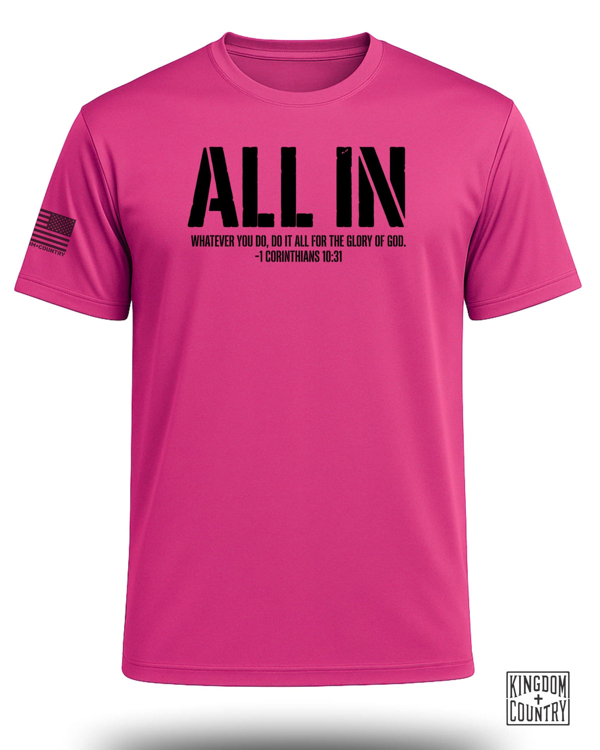 All In 1 Corinthians 10:31 Performance Shirt