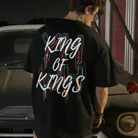 King Of Kings Printed Men's T-shirt