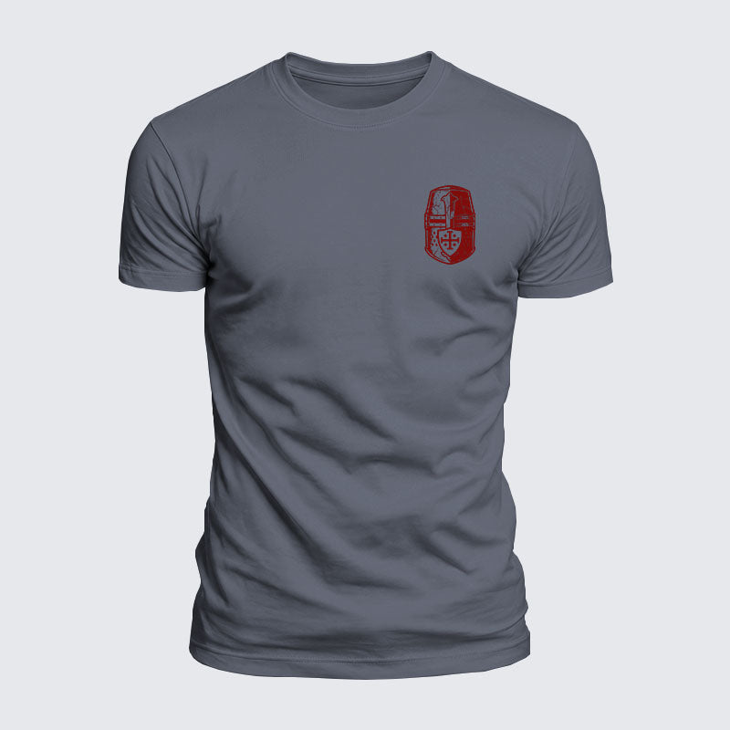 Luxe Mercerized Cotton Tee - Deus Vult